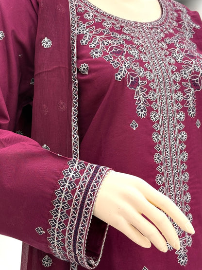 Sona Chandi 214-A | Khaddar | Stitched