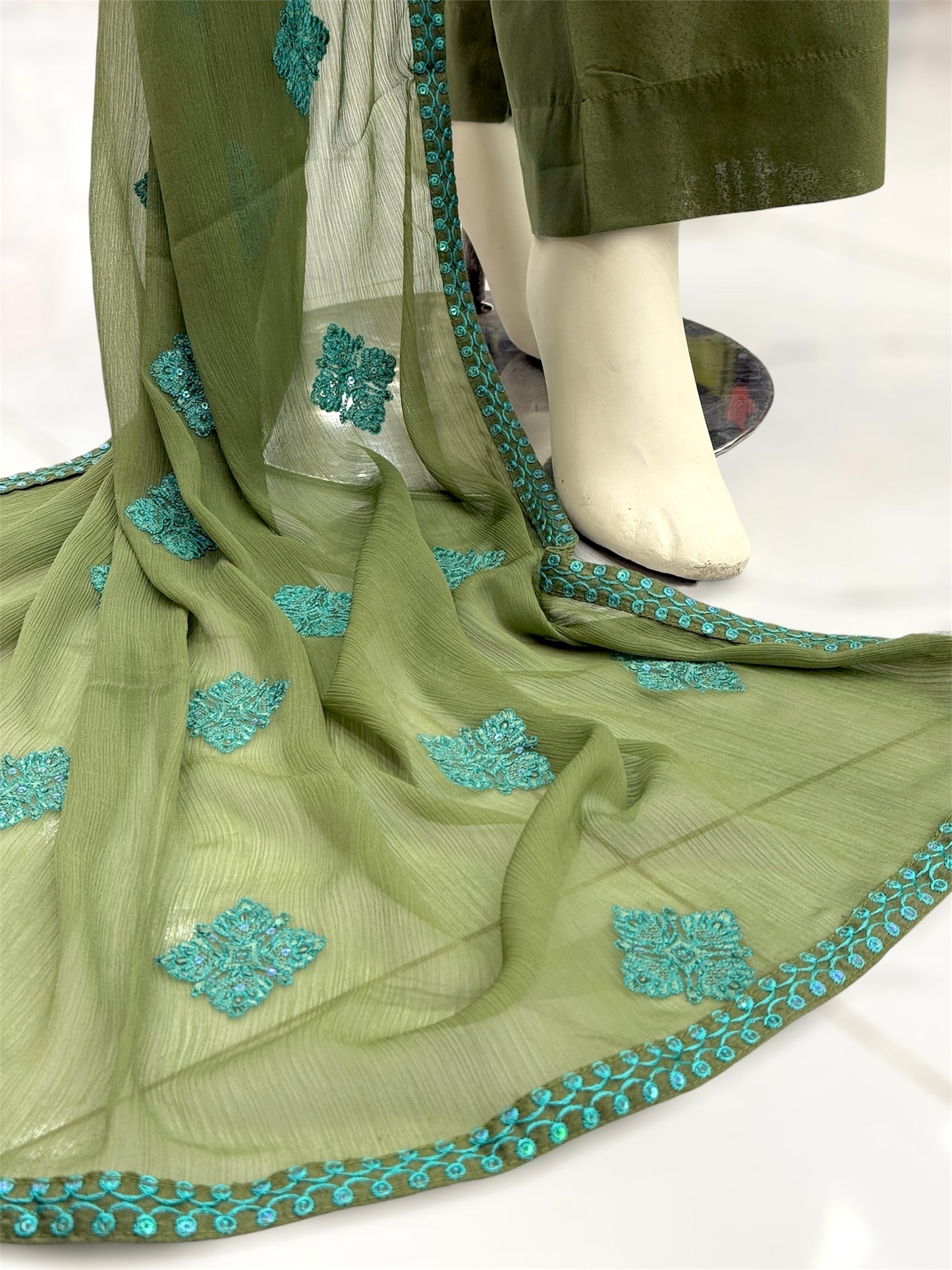 Majestic Lawn Karandi K47-B | Stitched | 3 Piece