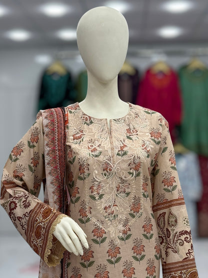 Samarbagh Exclusive Lawn L54-B | Stitched | 3 Piece