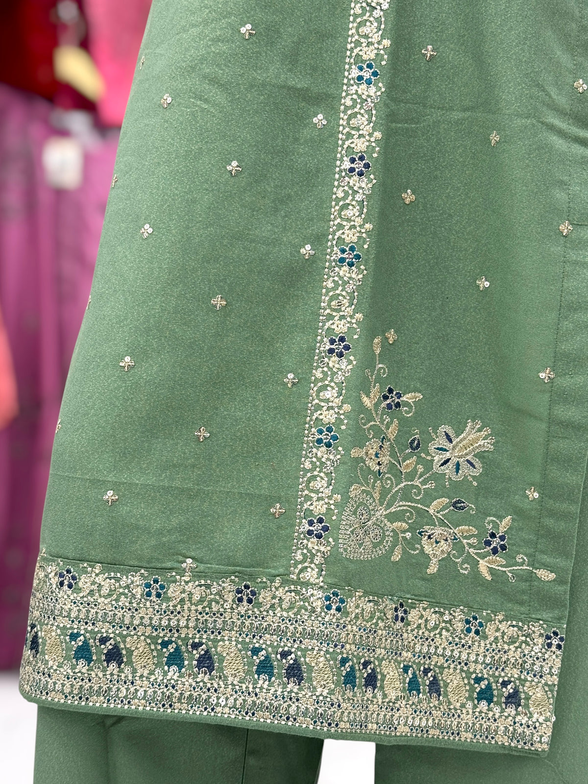 Dilkash Lawn Karandi K166-B | Stitched | 3 Piece