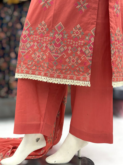 Swati Exclusive Lawn L88-B | Stitched | 3 Piece