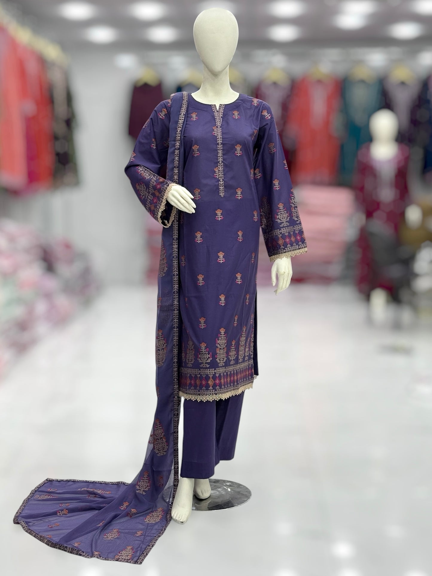 Raani Bagh Exclusive Lawn L86-B | Stitched | 3 Piece