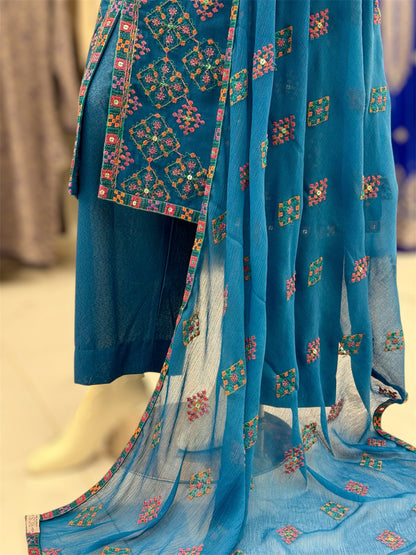 Egyptian Glamour Royal Blue 88-C | Stitched | 3 Piece