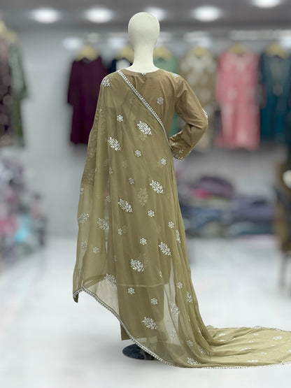 Moon Light Exclusive Lawn L82-B | Stitched | 3 Piece