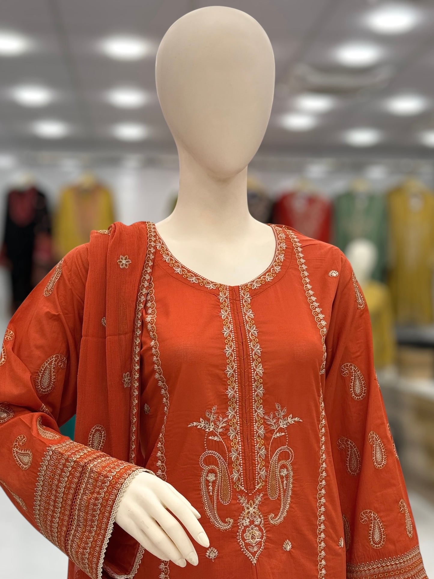 Naw Bahaar Lawn L39-B | Stitched | 3 Piece