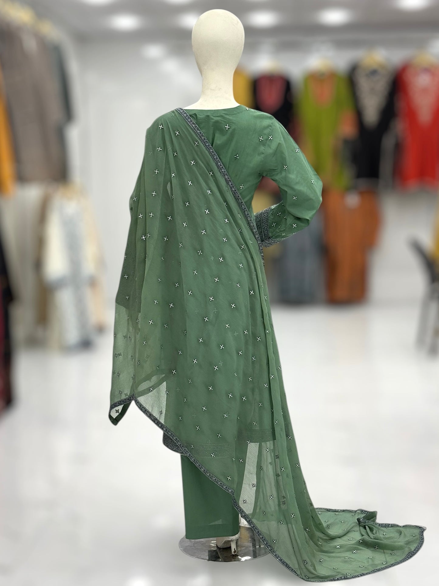 Mortaaj Lawn L38-B | Stitched | 3 Piece
