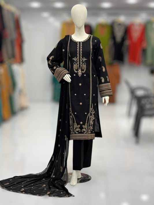 Naw Bahaar Lawn L39-A | Stitched | 3 Piece