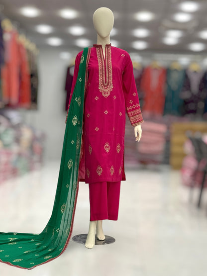 Candle Exclusive Lawn L80-E | Stitched | 3 Piece