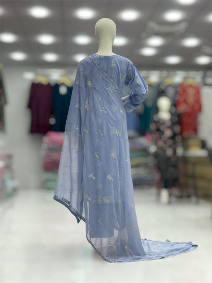 Meher-e-Zari Exclusive Lawn L78-C | Stitched | 3 Piece