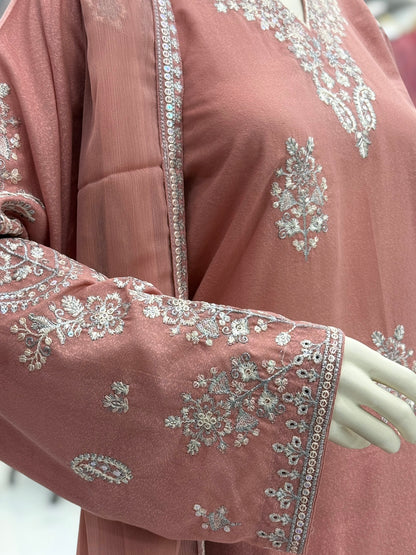 Moon Light Lawn Karandi K167-A | Stitched | 3 Piece
