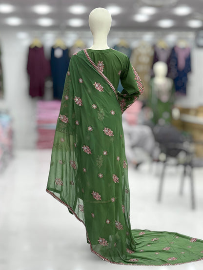 Moon Light Exclusive Lawn L82-D | Stitched | 3 Piece