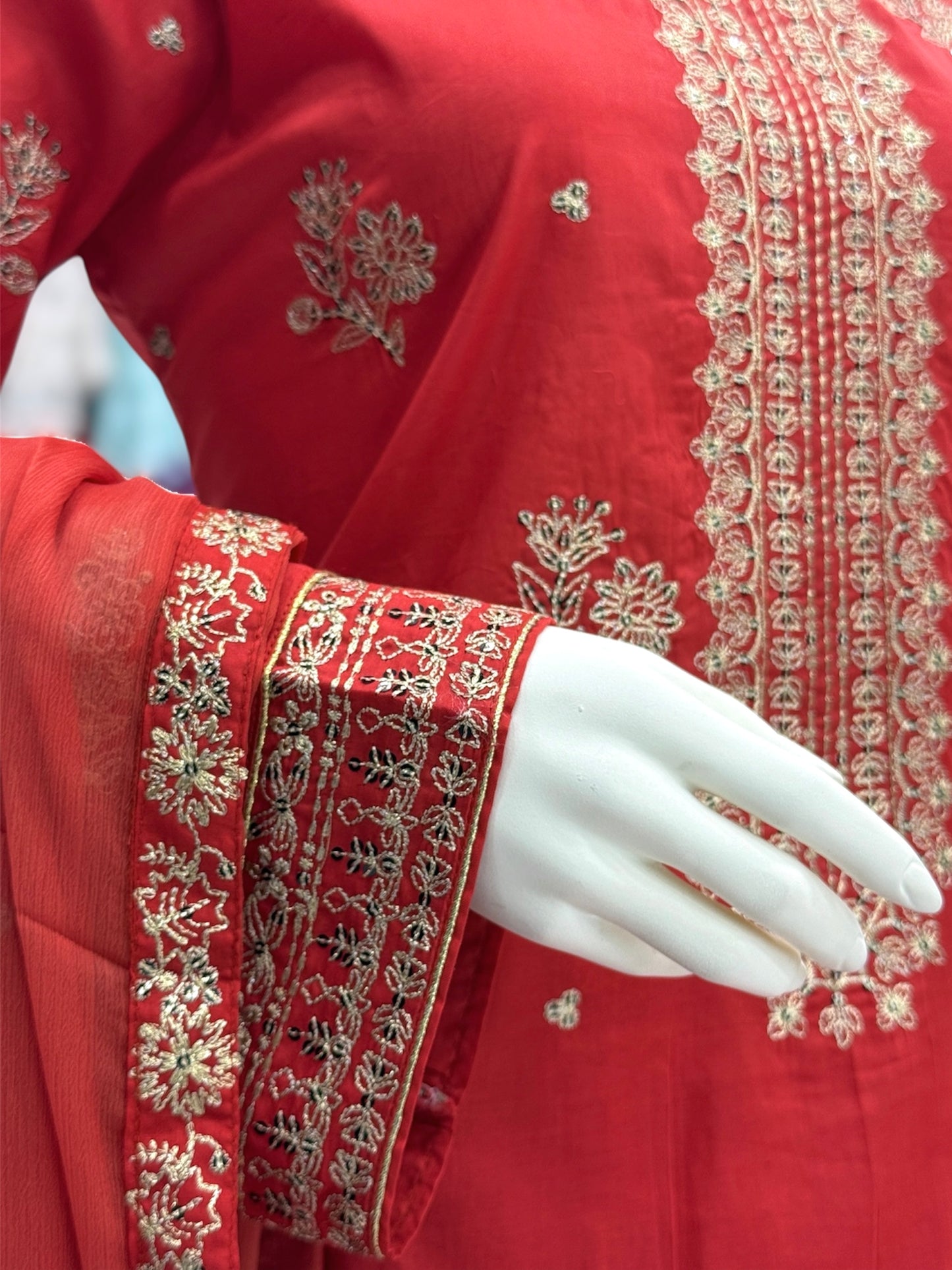 Meher-e-Zari Exclusive Lawn L78-B | Stitched | 3 Piece