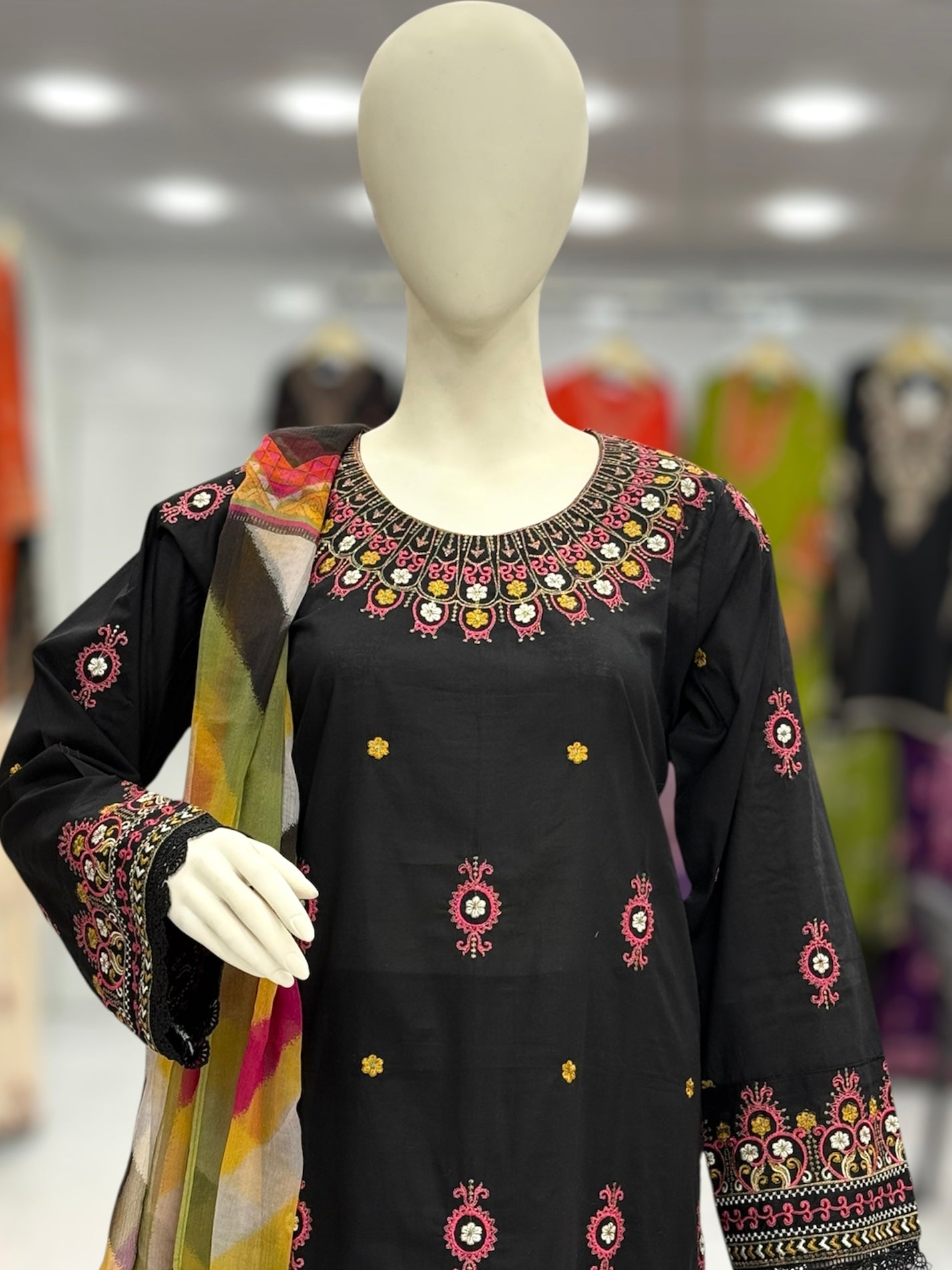Sunshine Premium Lawn L43-A | Stitched | 3 Piece