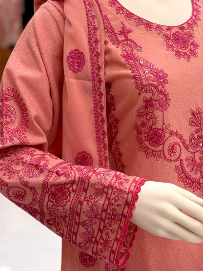 Taj Mahal Karandi 98-B | Stitched | 3 Piece