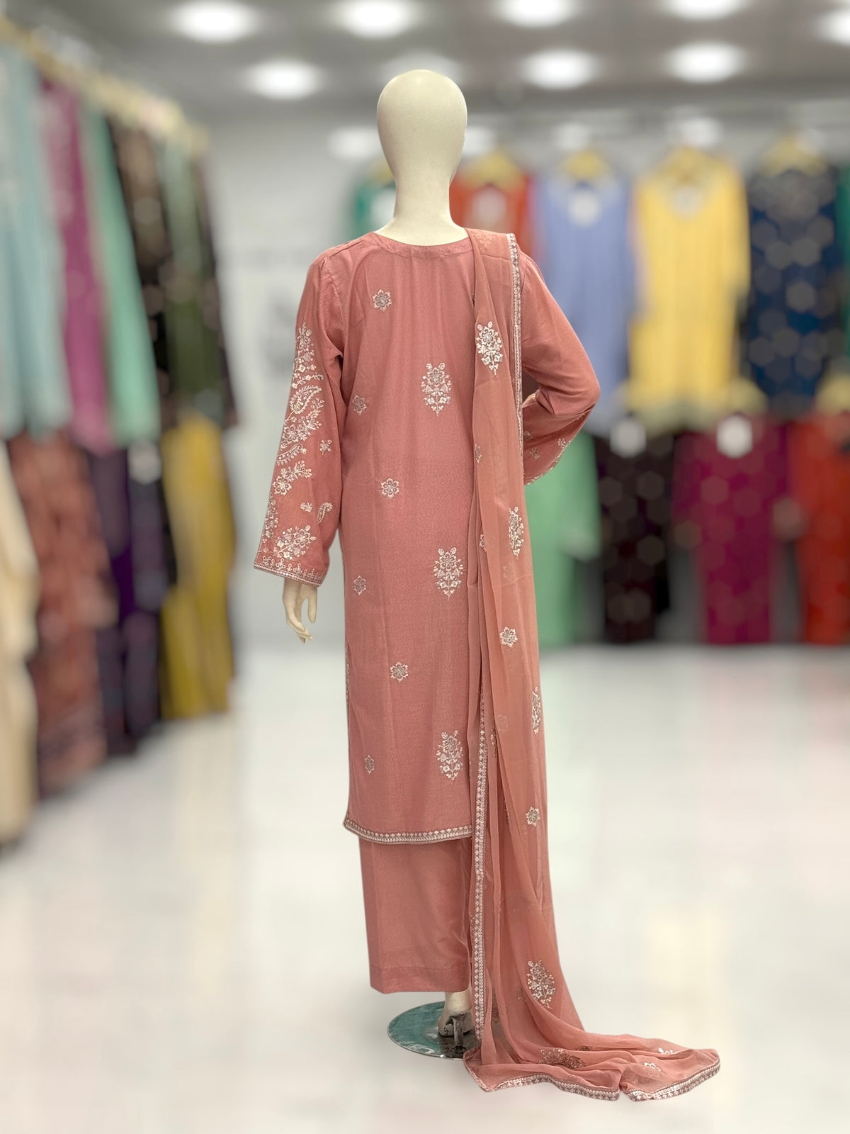 Moon Light Lawn Karandi K167-A | Stitched | 3 Piece