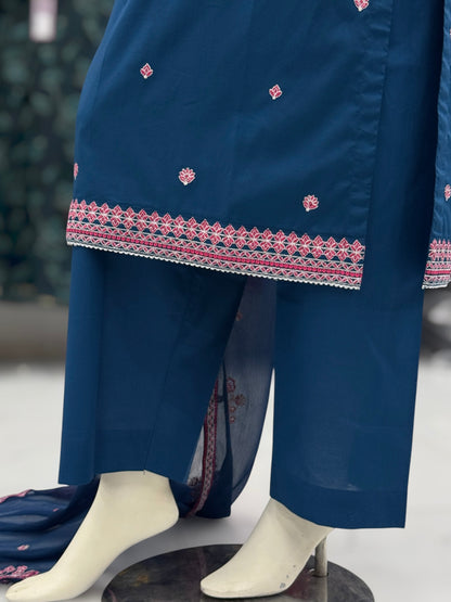 Chilman Exclusive Lawn L73-B | Stitched | 3 Piece