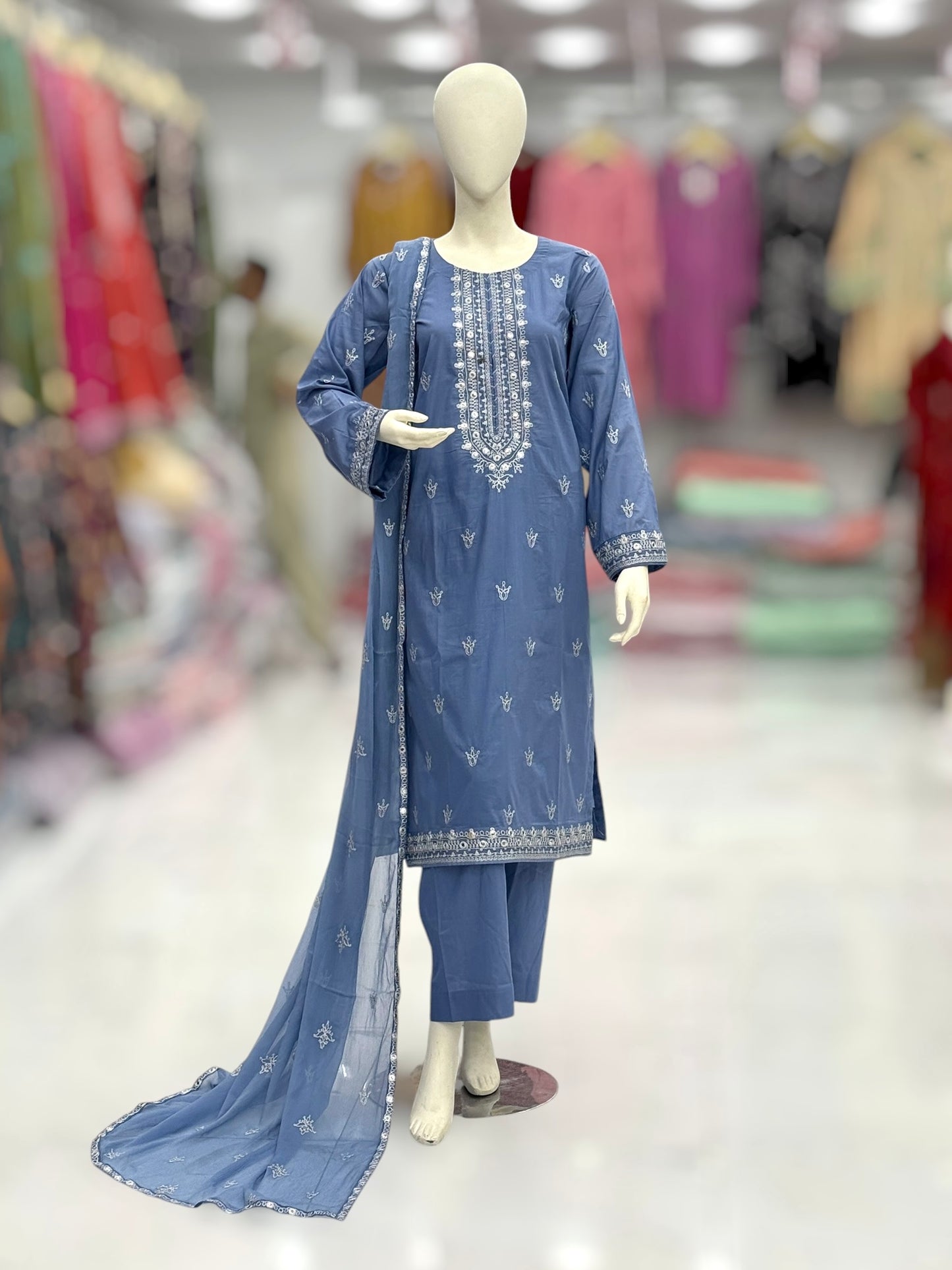 Mirror Garden Exclusive Lawn L97-A | Stitched | 3 Piece