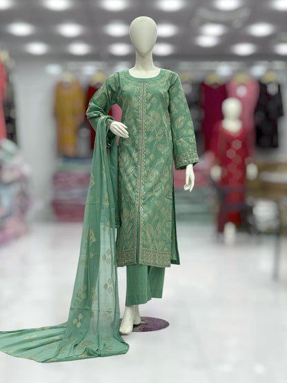 Resham Exclusive Lawn L96 | Stitched | 3 Piece