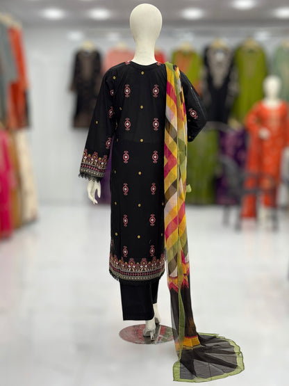 Sunshine Premium Lawn L43-A | Stitched | 3 Piece