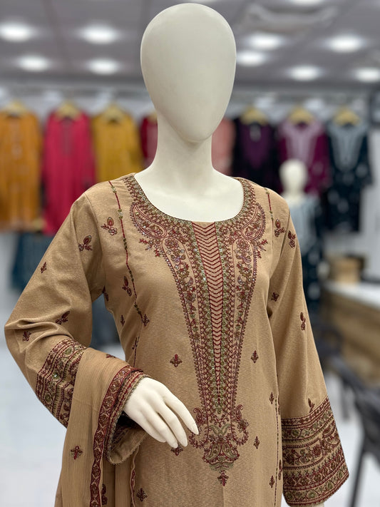 Orchid Karandi 99-A | Stitched | 3 Piece