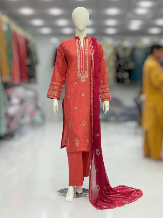 Candle Exclusive Lawn L80-C | Stitched | 3 Piece