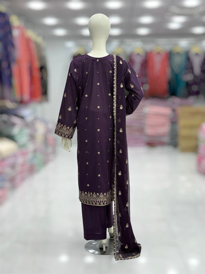 Pakeeza Exclusive Lawn L85-B | Stitched | 3 Piece
