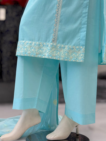 Taj Mahal Exclusive Lawn L77-A | Stitched | 3 Piece