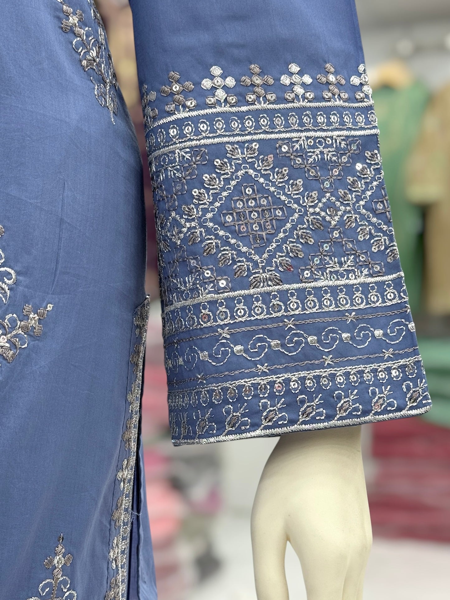 Nigaar Exclusive Lawn L89-B | Stitched | 3 Piece