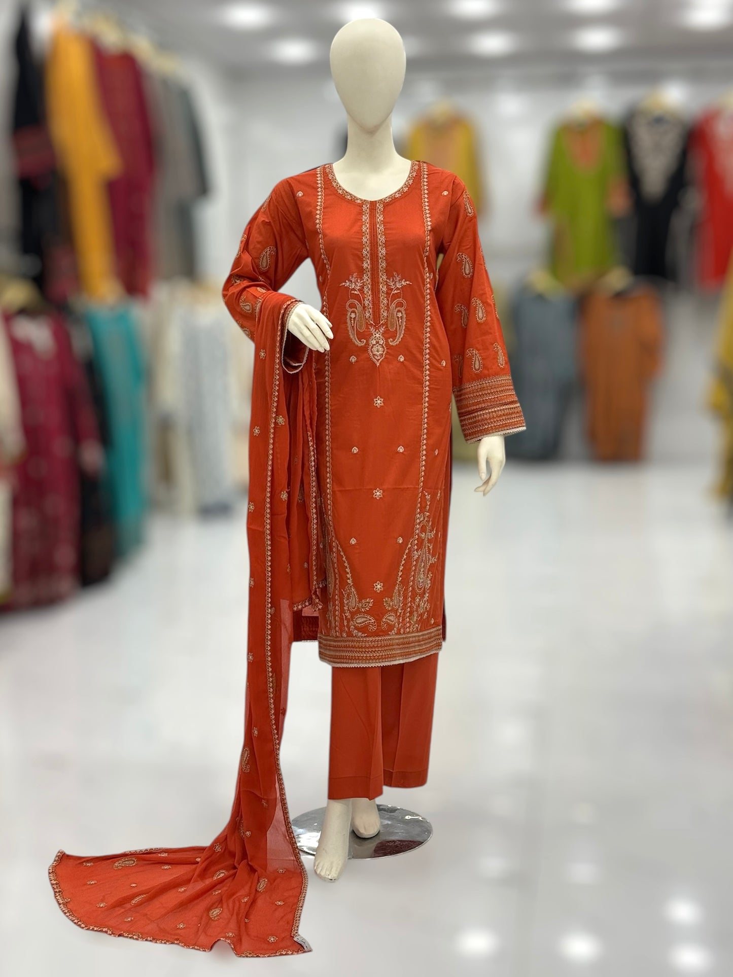 Naw Bahaar Lawn L39-B | Stitched | 3 Piece