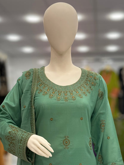 Sun Shine  Lawn Karandi K45-A | Stitched | 3 Piece