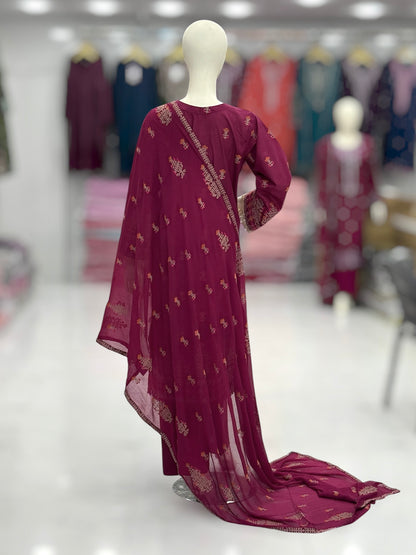 Raani Bagh Exclusive Lawn L86-A | Stitched | 3 Piece