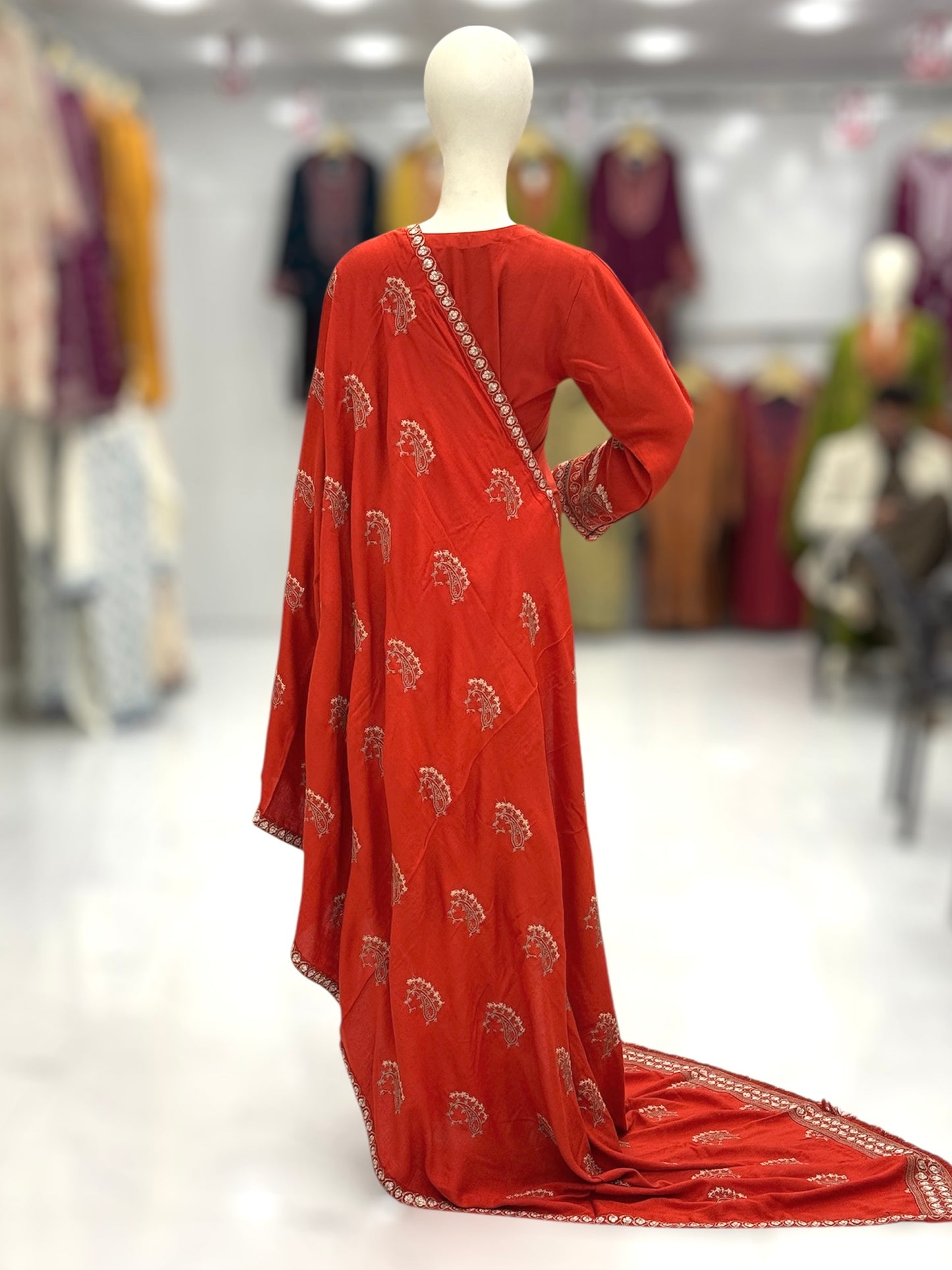 Monochrome Leather Peach 212-B | Stitched | 3 Piece