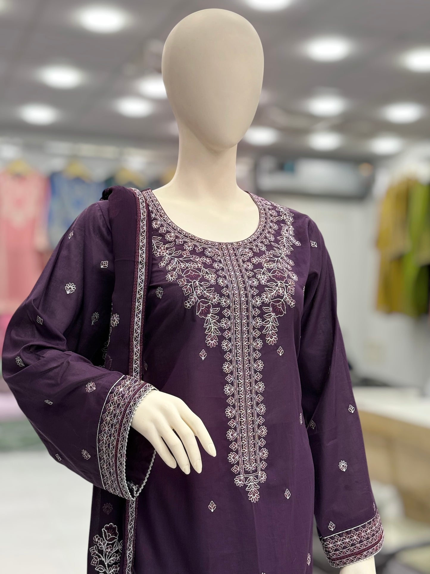Chilman Exclusive Lawn L73-C | Stitched | 3 Piece