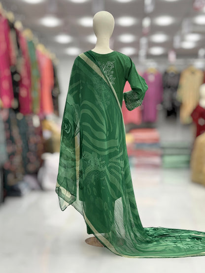 Florence Exclusive Lawn L100-A | Stitched | 3 Piece