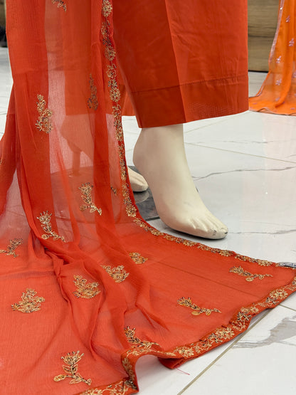 Meher-e-Zari  Lawn L40-A | Stitched | 3 Piece