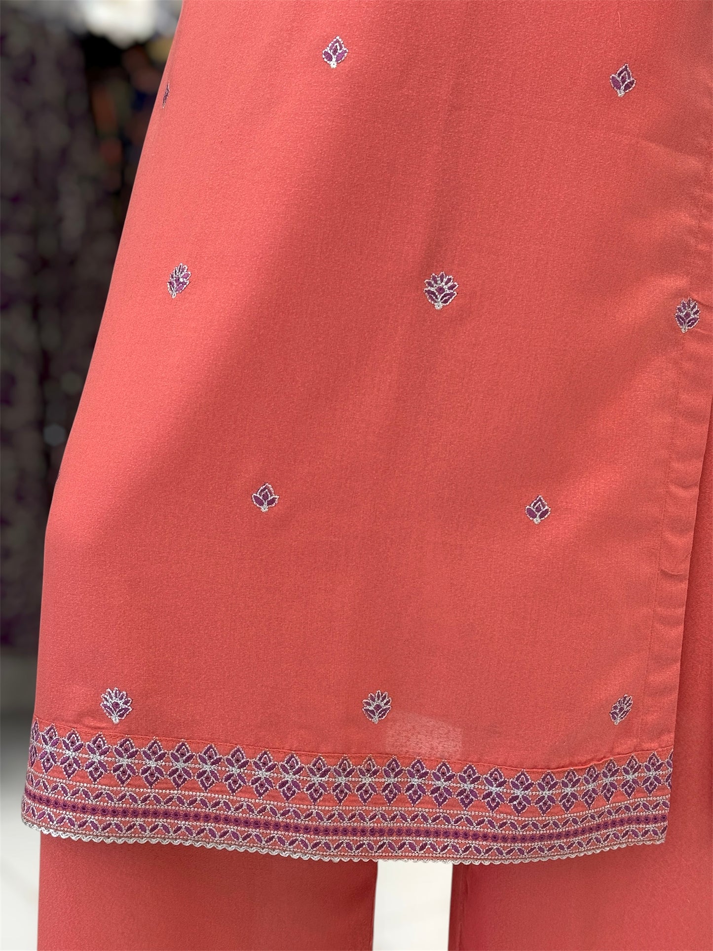 Sona Chandi Lawn Karandi K59-A | Stitched | 3 Piece