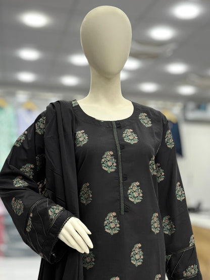 Zareen Jacquard Lawn L-64 | Stitched | 3 Piece