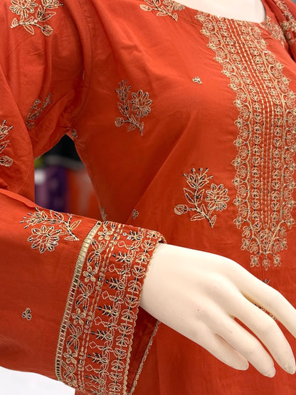 Meher-e-Zari  Lawn L40-A | Stitched | 3 Piece