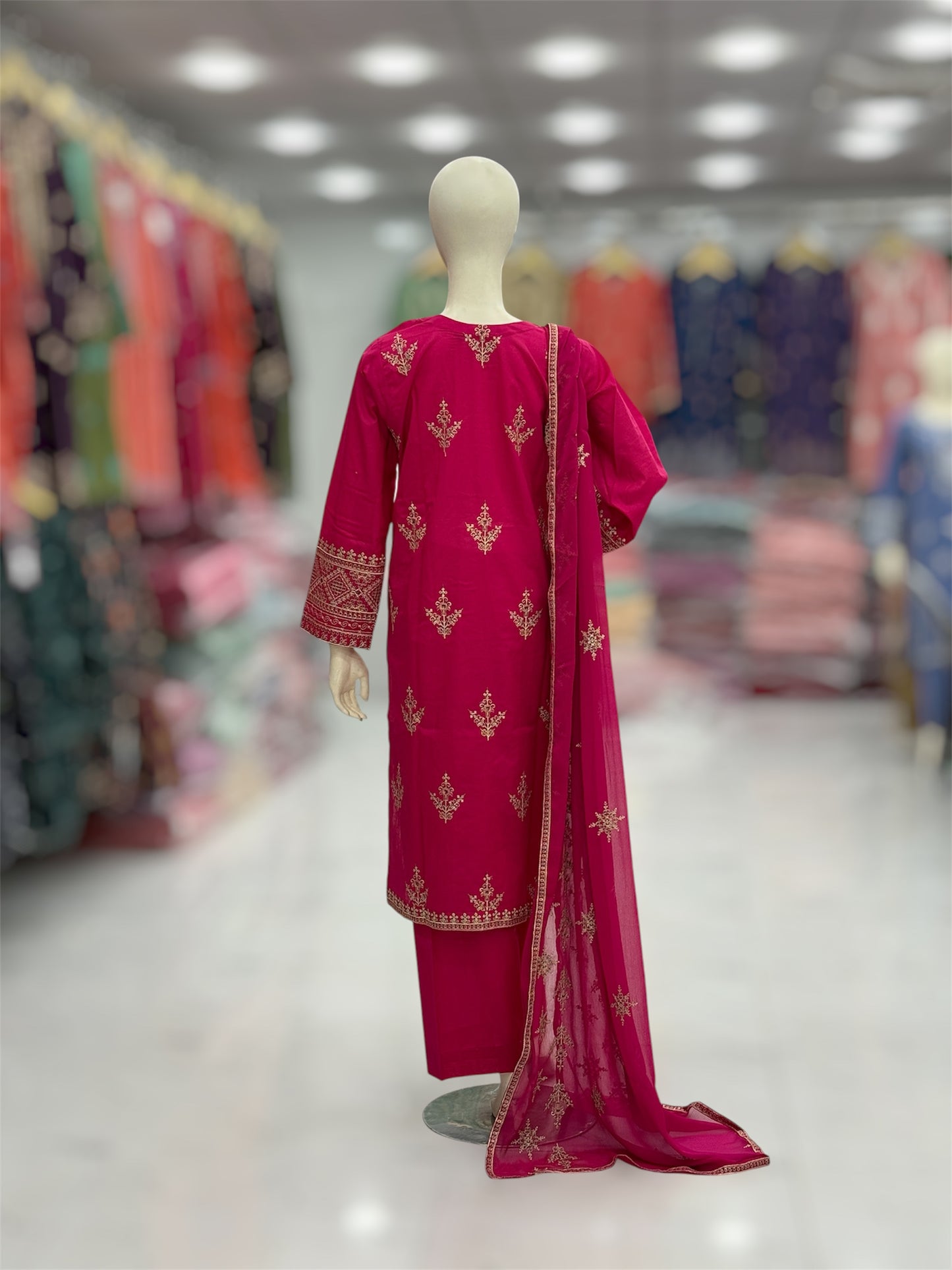 Nigaar Exclusive Lawn L89-C | Stitched | 3 Piece