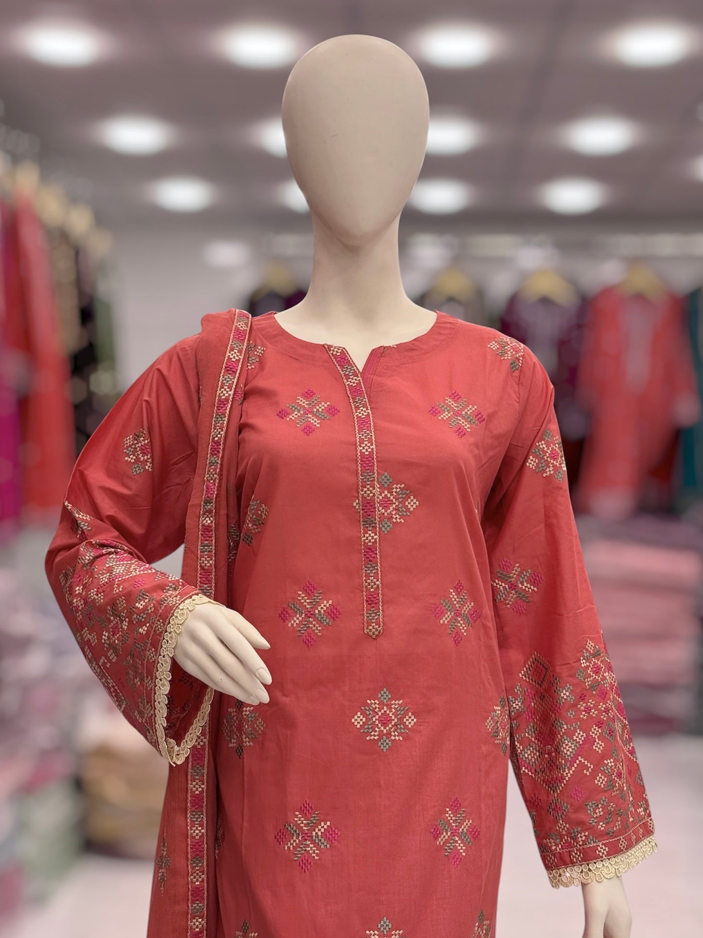 Swati Exclusive Lawn L88-B | Stitched | 3 Piece
