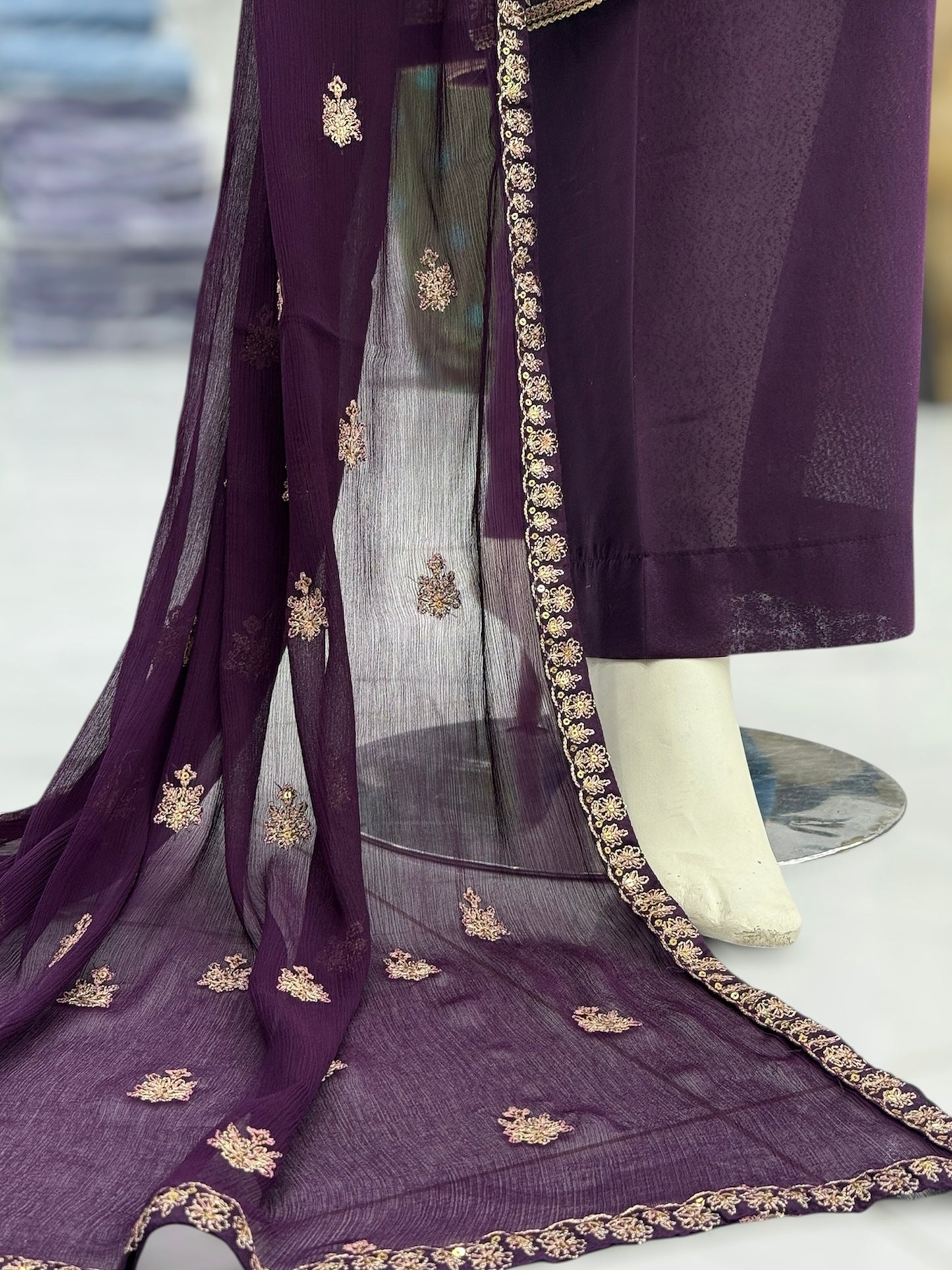 Maahi Lawn Karandi K60-B | Stitched | 3 Piece