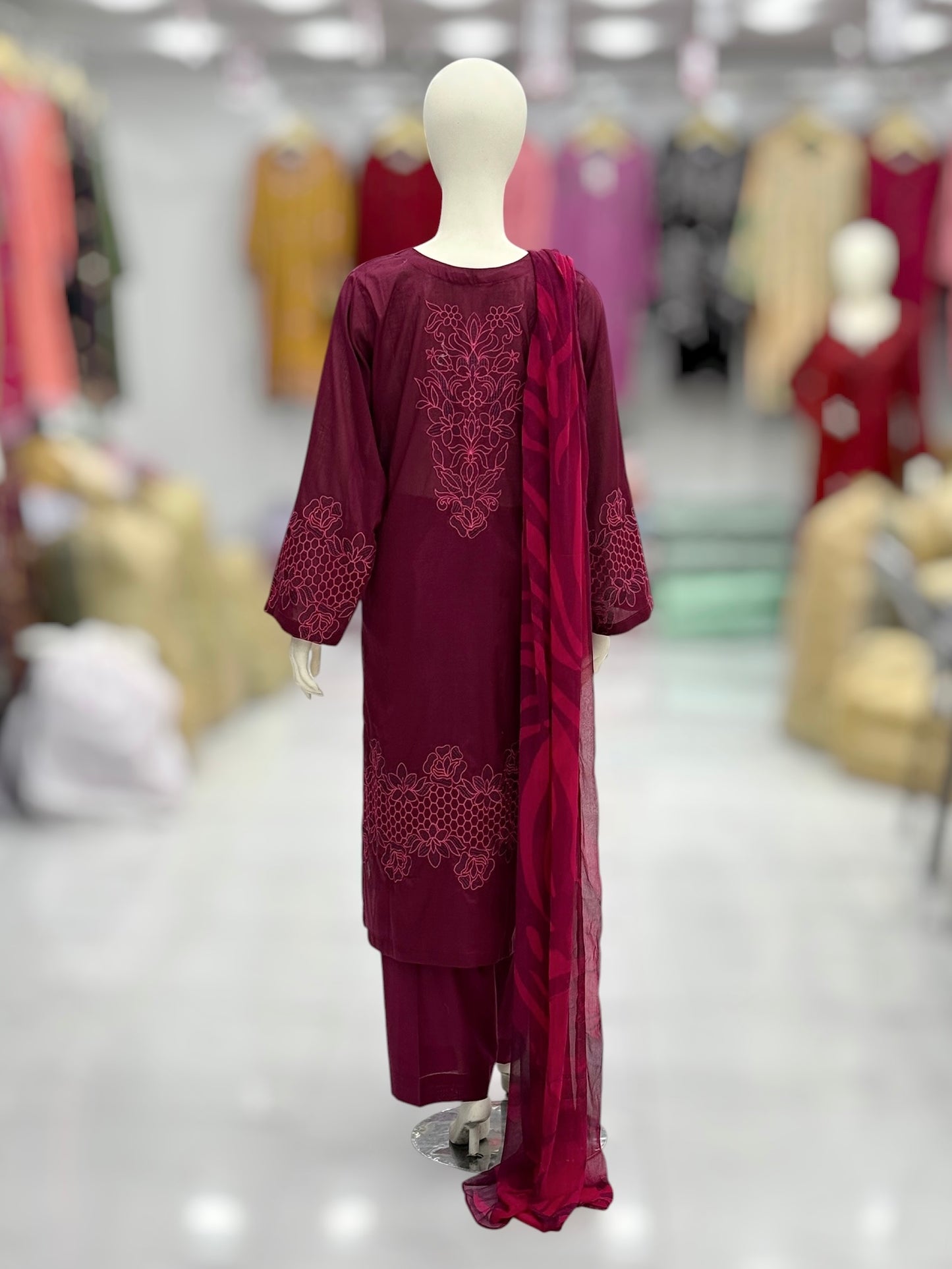 Florence Exclusive Lawn L100-C | Stitched | 3 Piece