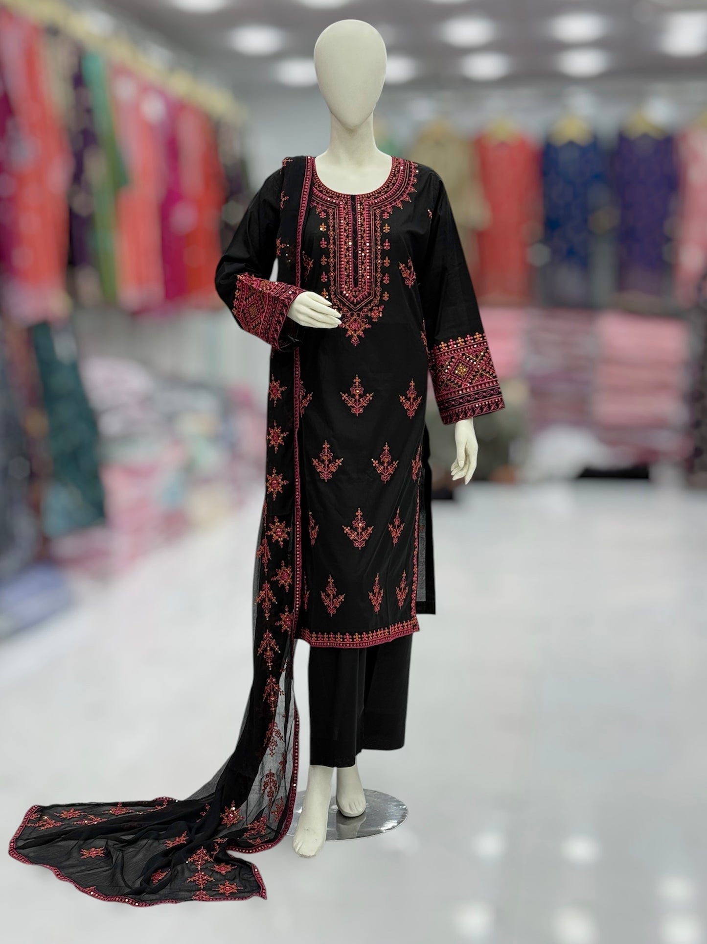 Nigaar Exclusive Lawn L89-A | Stitched | 3 Piece