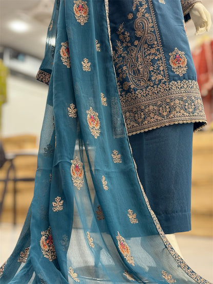 Bahar-e-subh Zinc 87-D | Stitched | 3 Piece