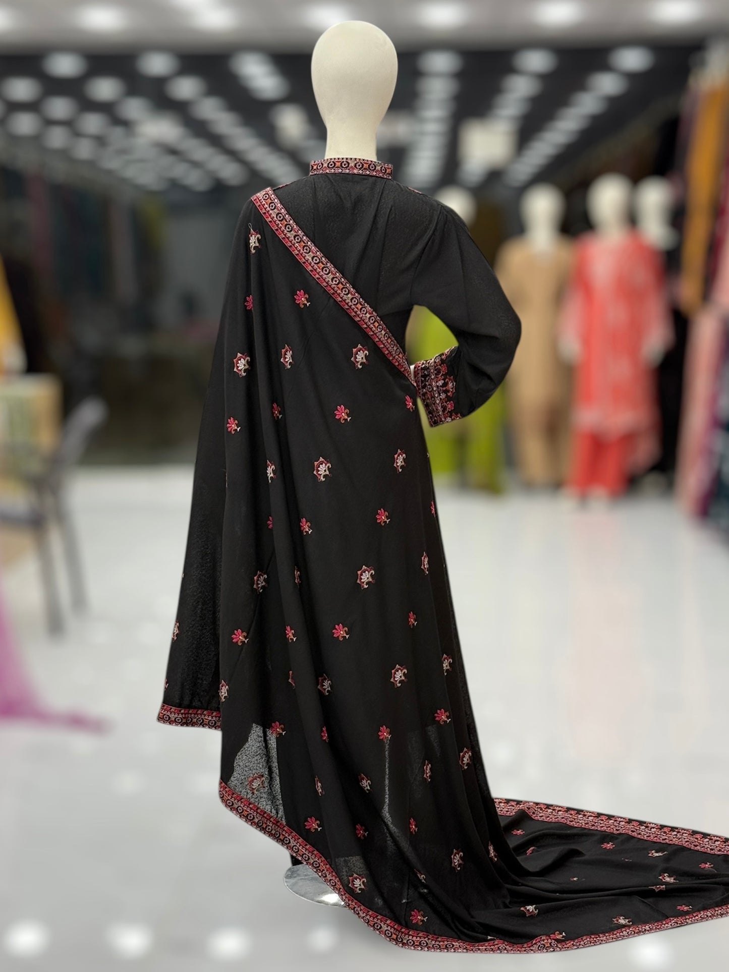 Blooming Desert  Embroiderd Karandi | 60-B | 3 Piece | Stitched