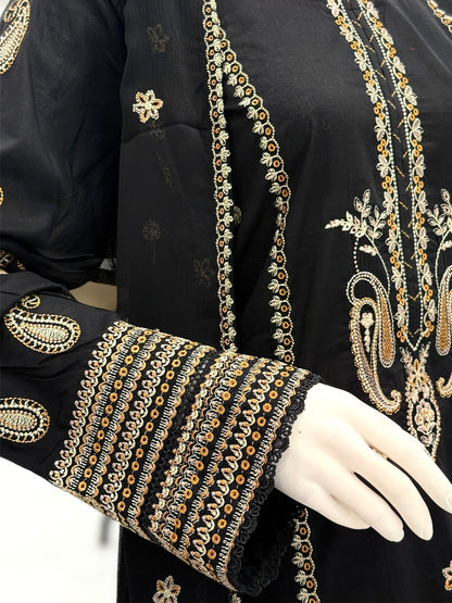 Naw Bahaar Lawn L39-A | Stitched | 3 Piece