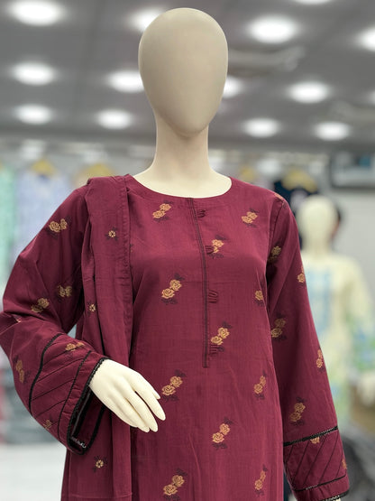 Zareen Jacquard Lawn L-69 | Stitched | 3 Piece