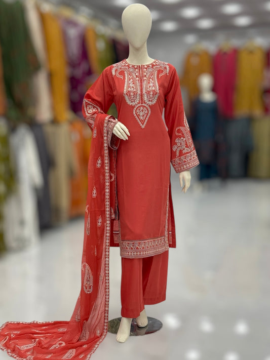 Vintage Karandi 96-C | Stitched | 3 Piece