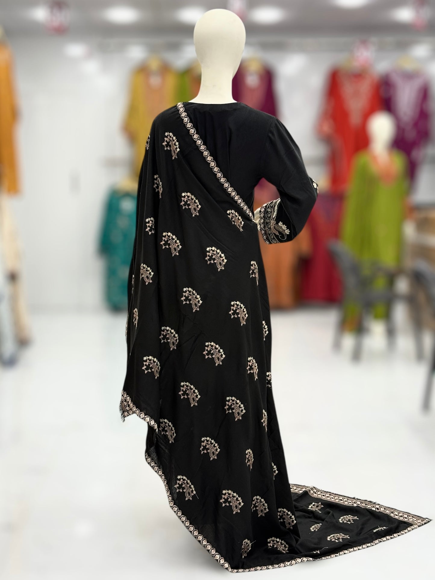 Monochrome Leather Peach 212-A | Stitched | 3 Piece