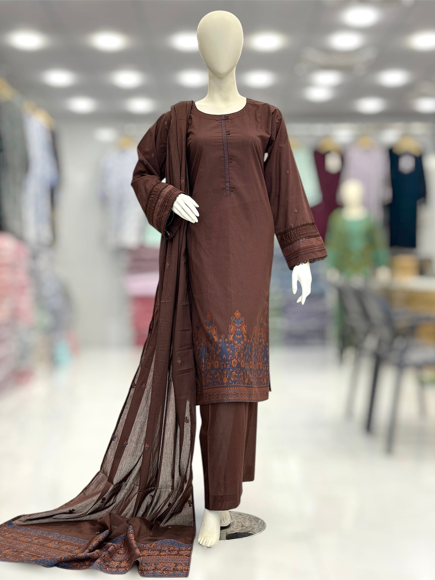 Zareen Jacquard Lawn L-65 | Stitched | 3 Piece